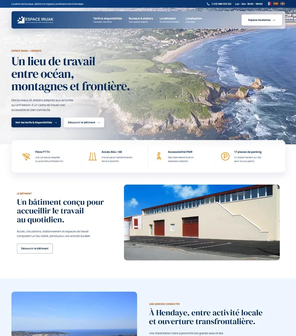 Capture du site IRUAK