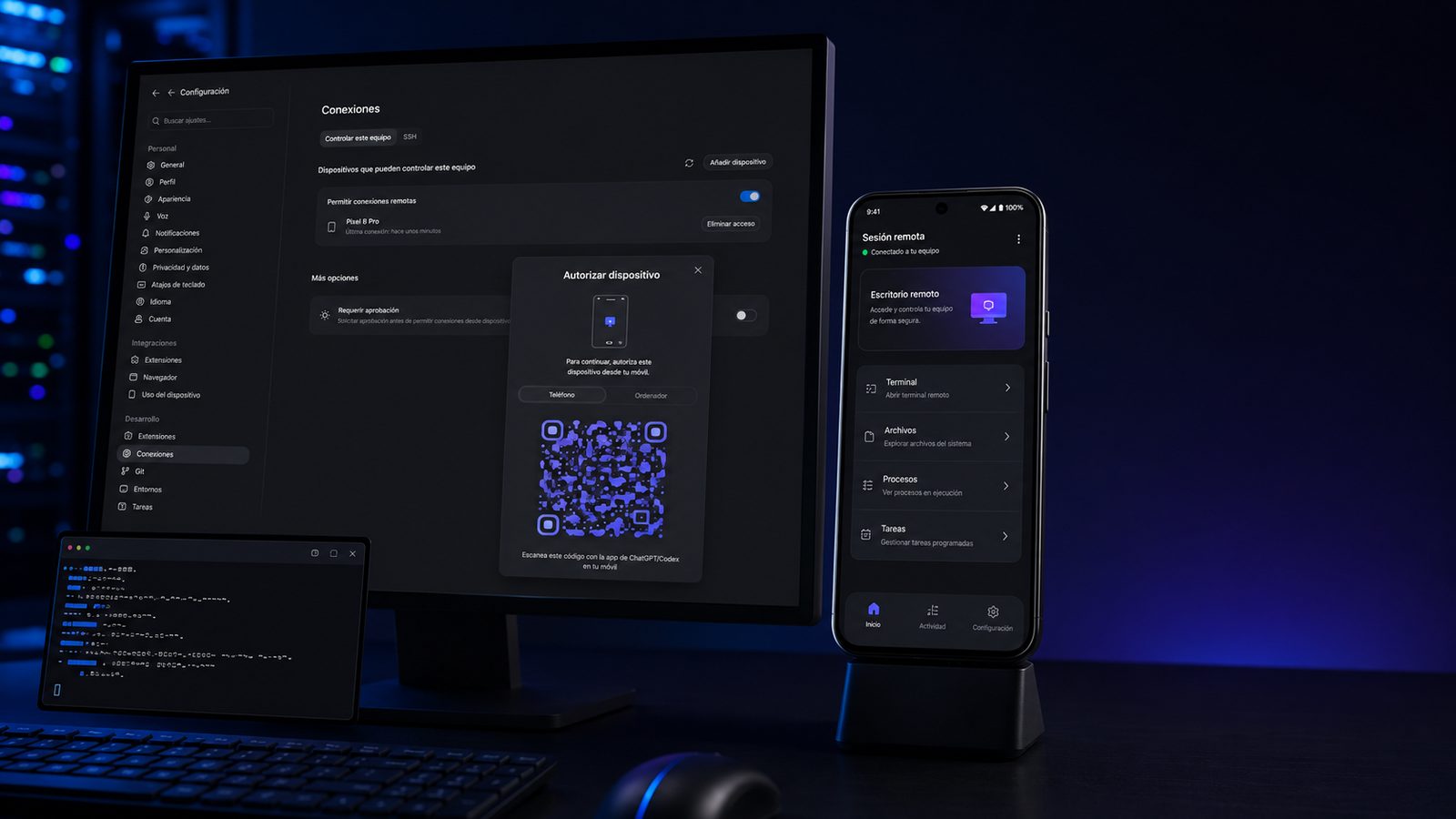 ChatGPT Remote : piloter Codex depuis son téléphone